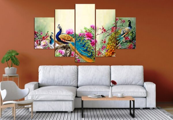 Peacock 2x3 fit canvas