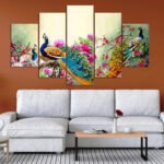 Peacock 2x3 fit canvas