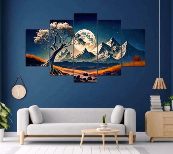 moon night 2x3 fit five panel