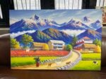 Old Village Art Printing - Image 2