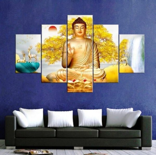 Buddha 2x3 fit Fiva Panel Canvas