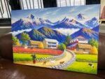 Old Village Art Printing