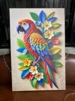 Wall Parrot Canvas - Image 2