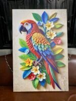 Wall Parrot Canvas - Image 3