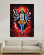 Kali Mata Canvas Print 2x3 fit