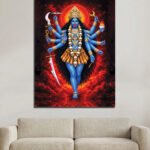 Kali Mata Canvas Print 2x3 fit
