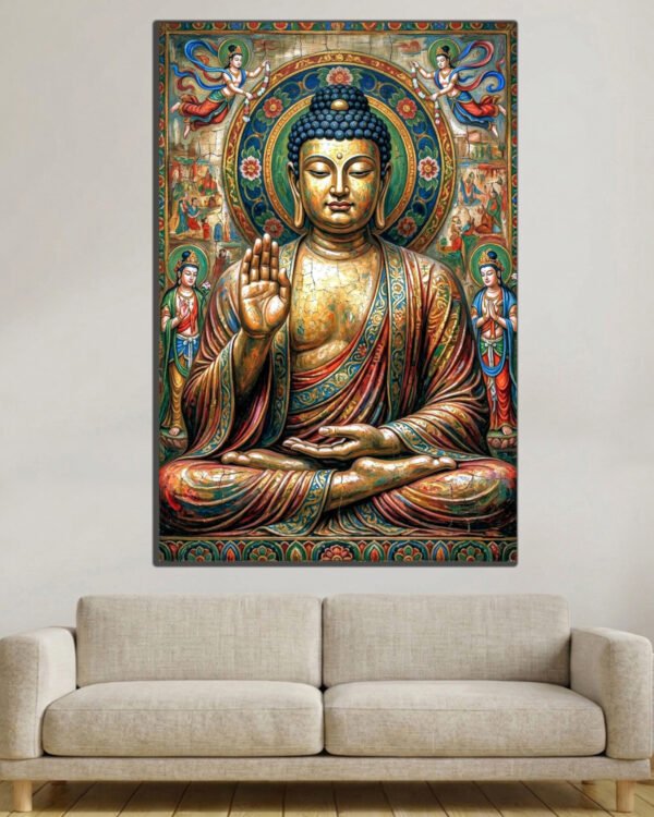 Buddha Canvas 2x3 Fit