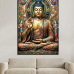 Buddha Canvas 2x3 Fit