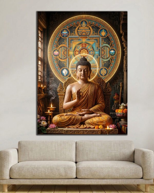buddha canvas 2x3 fit